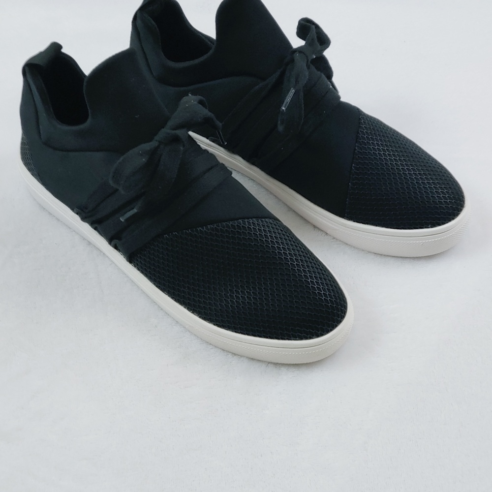 Steve Madden Lancer Lace Up Sneakers Trainers - Picture 3 of 8